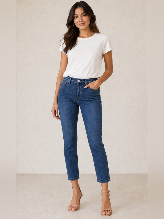 Style & Co. Denim - Style & Co Ankle Jeans Medium Wash | Med Rise Straight Leg Denim 10